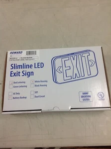 Howard Lighting LED "EXIT" Fixture MDL#HL0301B2RW - Picture 1 of 3