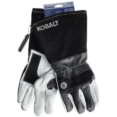 New KOBALT MIG Welding Gloves- Goat Skin- Size L - Free Shipping