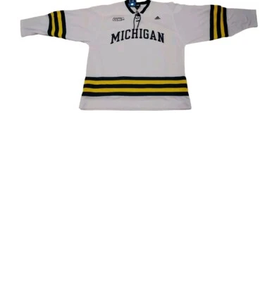 Camiseta deportiva de hockey réplica de los Wolverines de la Universidad de Michigan, talla XL, nueva con etiquetas Foto 1 de 4
