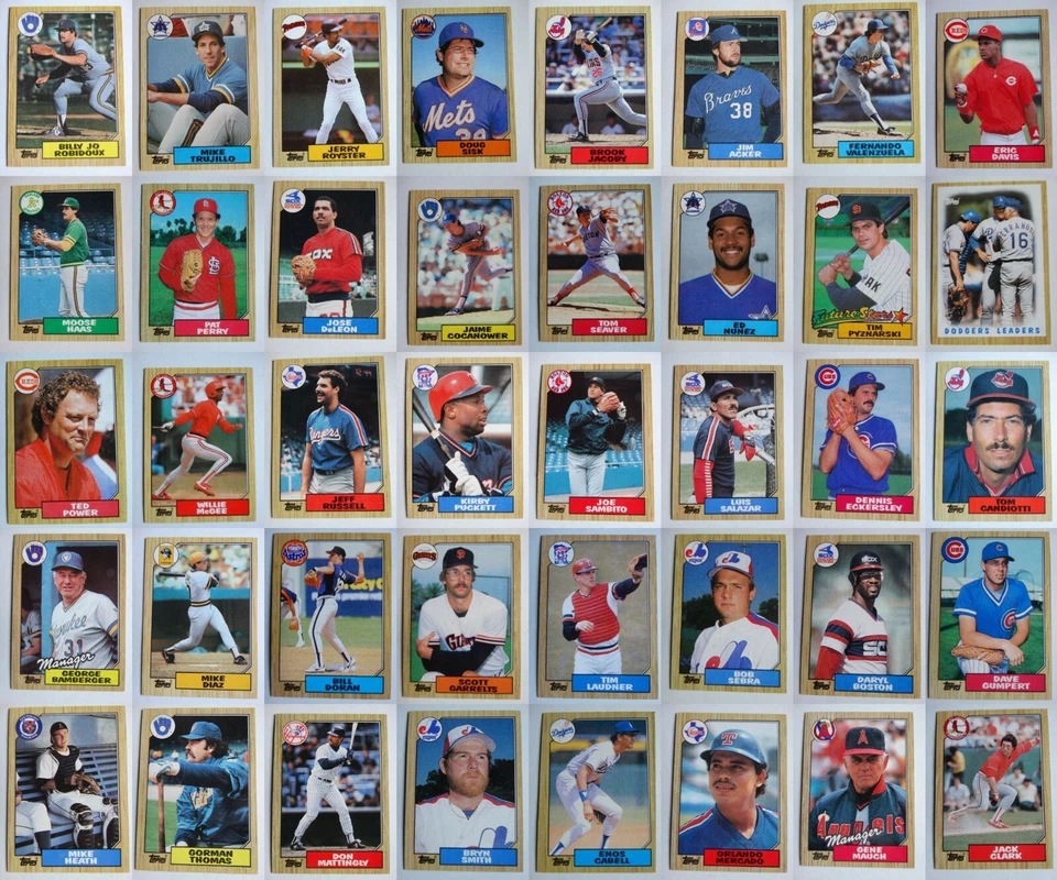 1987 Topps Baseball Cards Complete Your Set You U Pick From List 401-600 - Image 1 of 1