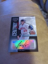 2001 (TWINS) Donruss Signature Century Marks Masters Series #31 Joe Mays AUTO 