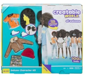 Creatable World Deluxe Character Kit Doll, Clothes & Wig! 100+ Looks dc-319 NEW! - Picture 1 of 5