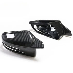M-Style Mirrors For Benz W212 W218 W204 Real Carbon Fiber Side Mirror Cover Cap - Picture 1 of 9
