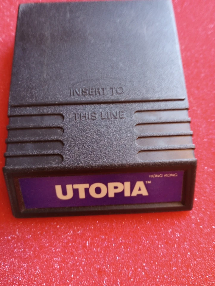 Intellivision Mattel 1979 Utopia Vintage Game Not Tested - Image 1 of 1