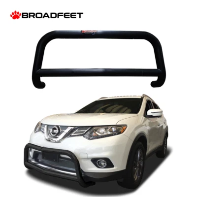 Barra delantera Bull negra empuje 2,5" barra A se adapta a Nissan Rogue Sport 2008-2020 Foto 1 de 4
