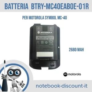 Batteria BTRY-MC40EAB0E per palmare Motorola Symbol MC-40 2680mAh BATTERY - Imagen 1 de 4