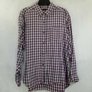 Northern Reflections Womens Plaid Long Sleeve XL Flannel Pinkish Purple Teal - Picture 1 of 11