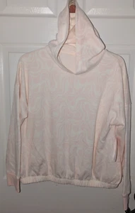 Wonder Nation Girls Plus XL (14-16) Pink and Cream Hoodie - Picture 1 of 7