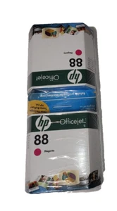 HP 88 Magenta Ink Cartridge set of 4 sealed Genuine Exp 2011 - Bild 1 von 3