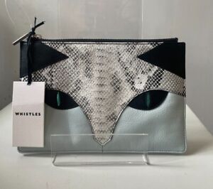 BNWT Ladies WHISTLES The Cat Small Clutch - CG W72