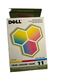 Genuine Dell Computer KX703 11 Standard Capacity Color Ink Cartridge for 948/V50 - Picture 1 of 3