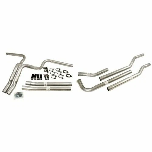 Dynomax 89003 Dual Pipe Kit For Suburban V1500-V3500 K15 K25 K30 K2500 K3500 - Image 1 of 3