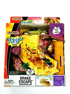 2007 MATCHBOX DIECAST POP UP ADVENTURE SET - SNAKE ESCAPE M0212 - FACTORY SEALED - Picture 1 of 6