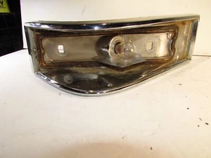 1966 Chevrolet station wagon tail lights bezel Only Right Nice Chrome - Picture 1 of 5