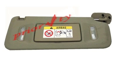 2015-2020 Escalade Suburban Tahoe Yukon Interior Sun Visor Brown Lighted Mirror - Image 1 of 4