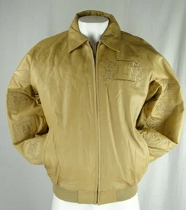 NFL AFC Division G-III Apparel Men's Full-Zip Leather Jacket - Picture 1 of 19
