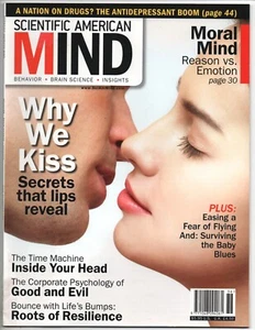 Scientific American Mind February March 2008. Why We Kiss. Very Good - Picture 1 of 2