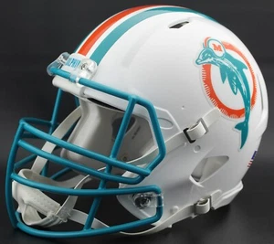 MIAMI DOLPHINS NFL Riddell SPEED Full Size Authentic Football Helmet DAN MARINO - Picture 1 of 6