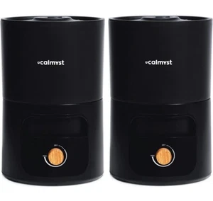 Calmyst Cool Mist Humidifiers for Bedroom Easy to Clean 4L, BPA Free. Pack of 2 - Picture 1 of 6