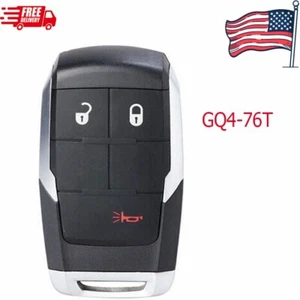for 2019-21 Dodge Ram 2500 3500 4500 5500 Smart Remote Key Fob GQ4-76T 3Buttons - Picture 1 of 2