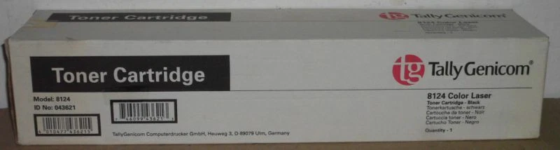 Tally Genicom T 8124 Toner black schwarz  043621 für T8124 D DT  OVP B - Image 1 of 1