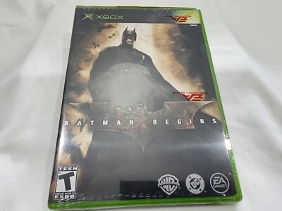 Batman Begins (Xbox, 2005) - New factory sealed (purchased at EA store) - Image 1 of 4