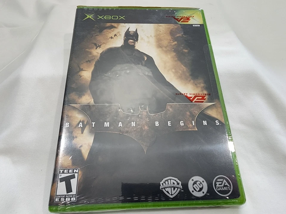 Batman Begins (Xbox, 2005) - New factory sealed (purchased at EA store) - Image 1 of 4