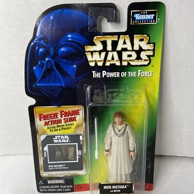 Figura Star Wars The Power Of The Force MON MOTHMA 3,75" ~ The Kenner Collect 1998 Foto 1 de 4