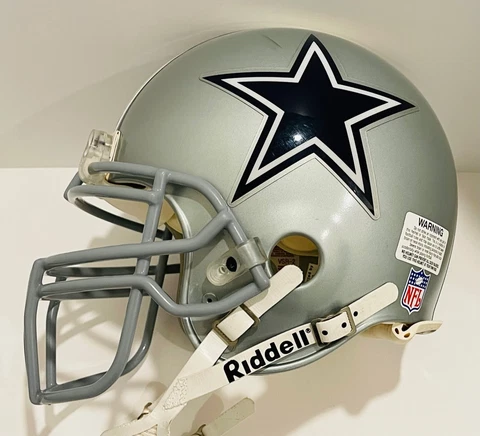 NFL Dallas Cowboys Authentic Riddell VSR-2 Officially Licensed Football Helmet Cover