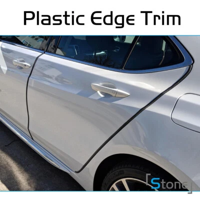 Car Door Sealing Strip Guard Weather Stripping with Metal Edge Protector 12ft Foto 1 de 4