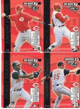 MLB SHOWDOWN 2000 1ST EDITION CINCINNATI REDS  $.99 YOU PICK THE CARD $1 S/H!