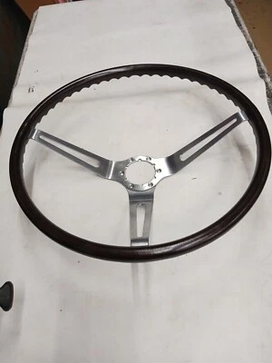 Volante Corvette Camaro Chevelle 1967-68 3 radios RoseWood *restaurado* #9143 Foto 1 de 4