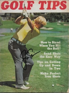 *JACK NICKLAUS*SIGNED*AUTOGRAPHED*GOLF TIPS*MAGAZINE*1973*COA* - Picture 1 of 2