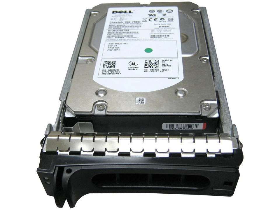 T873K DELL SEAGATE 600 GB 15K 0T873K SAS SED 3.5” ST3600957SS - Image 1 of 1