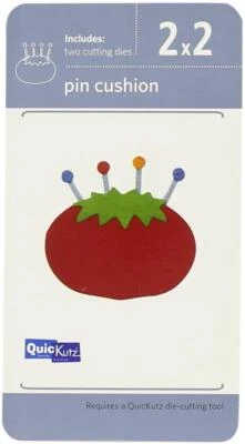 QuicKutz Pin Cojín Costura 2x2 KS-0954 Troquel Pack Cortes Rápidos Álbum de Recortes Foto 1 de 4