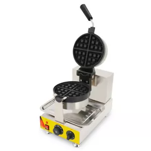Waffle Maker belga girevole 110 V 110 V ferro da stiro per waffle con macchina di rivestimento antiaderente - Foto 1 di 8