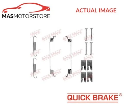 BRAKE DRUM SHOES FITTING KIT REAR QUICK BRAKE 105-0866 P FOR LANCIA YPSILON - Image 1 of 4
