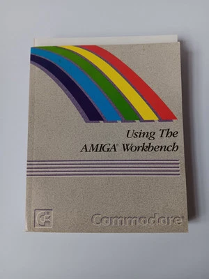 Using The Amiga Workbench Softcover Book DAMAGE/FLAWS Commodore - Image 1 of 4