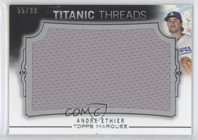 2011 Topps Marquee Titanic Threads Jumbo Relics /99 Andre Ethier #TTJR-59 - Image 1 of 2