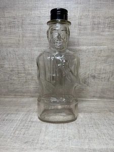 Rare - Vintage 1950's Glass Bank Bottle Lincoln Bank Bottle w/ Screw Cap - Picture 1 of 6