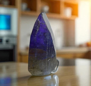 Premium Pleochroic Unheated Natural Tanzanite Crystal Raw Gemstone 10.87 Carats - Picture 1 of 5