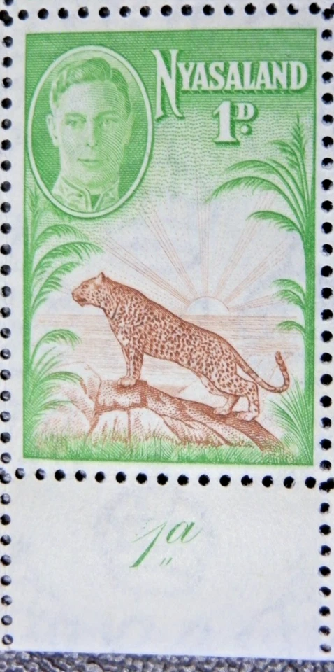 NYASALAND 1947 SG160 KGVI  1d. SYMBOL OF THE PROTECTORATE  -  MNH - Image 1 of 1