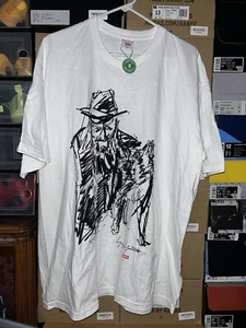 Supreme Yohji Yamamoto Scribble Portrait Tee FW20 Release Size XL NEW - Picture 1 of 5