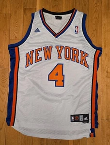 ADIDAS NBA AUTHENTICS NEW YORK KNICKS NATE ROBINSON #4 BASKETBALL TRIKOT WEISS M - Bild 1 von 5