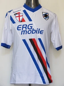 Maglia Sampdoria Match Worn Shirt Champions League 2010/11 Away Guberti - Foto 1 di 3