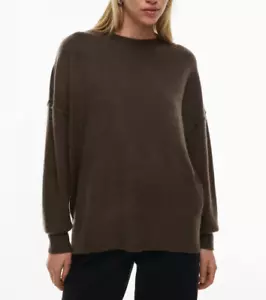 Babaton Mount Luxe Kaschmir Pullover Oversize Medium Damen Kaffeebohne Braun - Bild 1 von 10