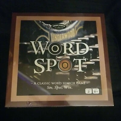 Word Spot Game Classic Word Search Educational Homeschool Front Porch NEW - Image 1 of 4
