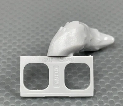 LEGO Minifigure Costume Fluffy Tail Light Bluish Gray Raccoon Costume Series 22 - Image 1 of 4