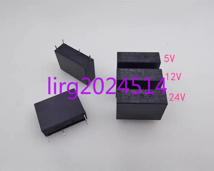 10 piezas nuevo PCJ-112D3M 12V 3A 4 pines Foto 1 de 1