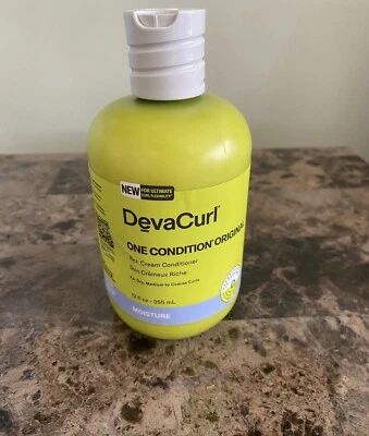 DevaCurl One Condition Conditioner 12 fl oz Curly Haircare Beauty Moisture New - Image 1 of 2